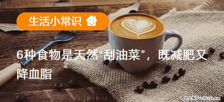 【生活小常识】6种食物是天然“刮油菜”，既减肥又降血脂 - 湘西生活资讯 - 湘西28生活网 xiangxi.28life.net